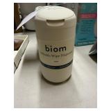 Biom refillable wipe dispenser