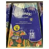 Kleenex ultra soft 12 cube boxes