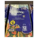 Kleenex ultra soft 12 cube boxes
