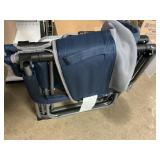 Foldable directors chair- blue