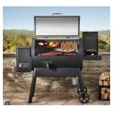 Wood pellet smoker