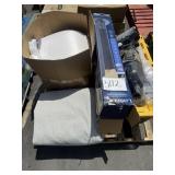 Lasko fan- mattress topper- rug- bissell -tote
