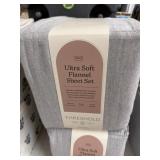 Threshold ultra soft flannel sheet set King