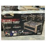 56in 4 in 1 Swivel table
