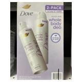 Dove whole body deo 2 pack
