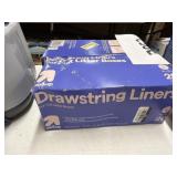 Drawstring liners 2- 20 ct  for cat litter box