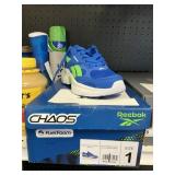 Reebok boys chaos sneaker size 1