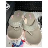 Skechers ladies flip flop size 10