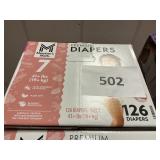 Premium 126 diapers size 7
