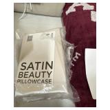 Satin pillowcase Q 2 ct