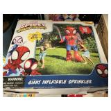 Marvel Spidey giant inflatable sprinkler