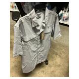 Habit short sleeve button down shirt M