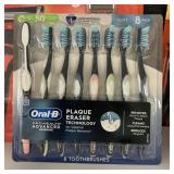 Oral-B 8 toothbrushes