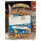 Whole cashews 33 oz