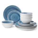 12 pc Artisan dinnerware set