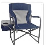 Oversized directors chair- blue