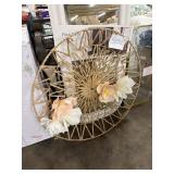 39in Wicker wall decor