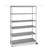 6-Tier HD wire shelving