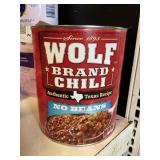 Wolf chili 106 oz