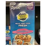 Ziploc 208 stoarge gallon bags
