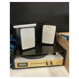 Crosley record player & speaker set- NO box USED ?