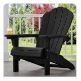 Keter charcoal adirondack chair