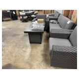 4 pc Olympus Coll Outdoor seating set w/ fire pit