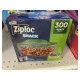 Ziploc snack 300 ct