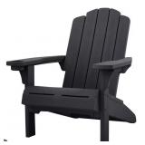 2-Keter adirondack chair -black- teal