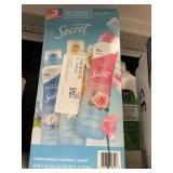 Secret dry spray 3 cans