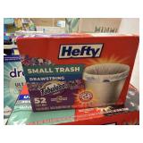 Hefty small trash bags 52 ct