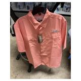 Habit short sleeve button down shirt M