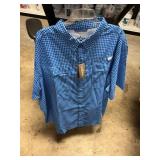 Habit short sleeve button down shirt 4XL