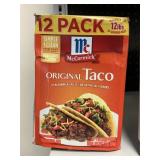 Taco mix 12 pack
