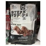 Steak strips 12 oz