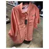 Habit short sleeve button down shirt 4XL