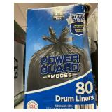 Power Guard drum liners 80ct