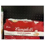Campbells cream of chicken soup 8 cans