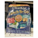 StarKist lunch to go tuna salad kit 5 pack