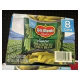 Del Monte french style green beans 8 cans