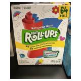 Fruit roll ups 64 rolls
