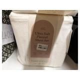 Threshold ultra soft flannel sheet set King