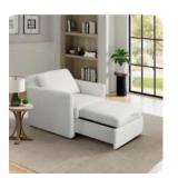 Serta Blair convertible chair cream