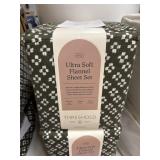 Threshold ultra soft flannel sheet set Full