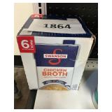 Swanson chicken broth 6 pack