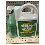 Simple Green 140oz + spray bottle
