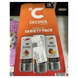 Celsius variety pack sparkling 18 pack
