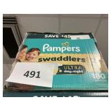Pampers 180 diapers size 2
