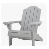 KeterGrey Adirodack chair- steamer sauna