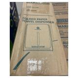 Marathon folded paper towel dispenser